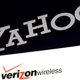 Yahoo and Verizon logos.